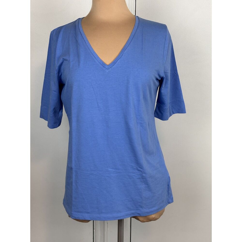 Jones New York Sport womens blue short sleeve large